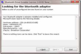 Bluetooth Driver Installer